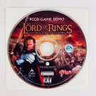 Lord of the Rings Return of the King PC Game CD Only EA Games Demo 2003 LOTR Lord of the Rings Return of the King PC Game CD Only EA Games Demo 2003 LOTR