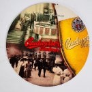 Budweiser Budvar Beer Coaster Czech Republic Premium Lager Brewery ~RARE Budweiser Budvar Beer Coaster Czech Republic Premium Lager Brewery ~RARE