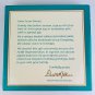 AVON Limited Edition Representative Decorative Plate Original Box Vintage 1970s