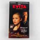 Evita VHS Video Madonna, Jonathan Pryce, Antonio Banderas, Jimmy Nail