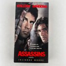 Assassins VHS Video Tape Sylvester Stallone, Antonio Banderas, Julianne Moore
