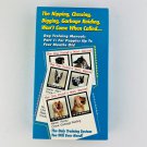 Dog Training Manuals Part 1 Puppies Up To Four Months Old VHS Video Tape 1998