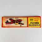 Mitsubishi Zero Flying Gliders Power Prop Sealed 1980's Styrofoam Mitsubishi Zero Flying Gliders Power Prop Sealed 1980's Styrofoam
