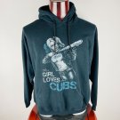 Harley Quinn This Girl Loves The Cubs XL Hoodie Pullover Harley Quinn This Girl Loves The Cubs XL Hoodie Pullover