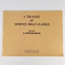 A Treasury Of Short Organ Classics E Power Biggs Songbook Booklet Book