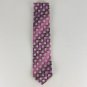 Van Heusen Geometic Circles Purple Shades Necktie Tie