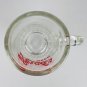 Stroh's Beer Branded 12oz Vintage Heavy Glass Mug Lager Strohs