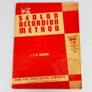 Vintage Sedlon Accordion Method Book 1-A JH Sedlon Sheet Music Piano/Accordian Vintage Sedlon Accordion Method Book 1-A JH Sedlon Sheet Music Piano/Accordian