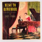 José Iturbi Chopin Music To Remember 78RPM Single Record 2x 10" Vinyl 78 RPM