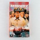 Midway VHS Video Tape Charlton Heston, Henry Fonda, James Coburn, Glenn Ford