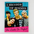 5 Seconds of Summer - She Looks So Perfect Paperback Book Music 5 Seconds of Summer - She Looks So Perfect Paperback Book Music