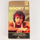 Rocky II VHS Video Tape Burgess Meredith, Carl Weathers, Sylvester Stallone