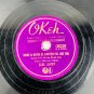 Gene Autry There'll Never Be Another Pal 78RPM Single Record 10" Vinyl 78 RPM