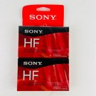 Sony HF Audio Cassette 90 Minute Tapes Sealed Normal Position IECI Type I Lot #2