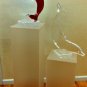 Frosted Acrylic Pedestal 48" High x 12" Square (1/4")
