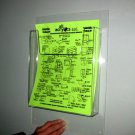 8-1/2 X 11 Wall Mount magazine/catalog Holder Set of 6