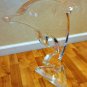 Clear Lucite Dolphin Sculpture