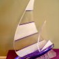 Lucite Sailboat Sculpture