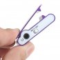Rectangular Shaped Clip MP3 Music Player with Circle Operation Pad+ TF Slot - Purple