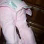 Straddleblanket 24 MONTHS Size SPLIT BABY BLANKET for High Chair, Stroller, Car Seat Pink