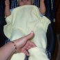 Straddleblanket 3T Size SPLIT BABY BLANKET for Car Seat, Stroller Yellow