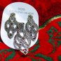 Luxury Earrings and Pendant with Marcasite Sterling Silver Jewelry Set