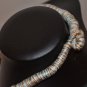 Multi-colored Ladder-shaped Chinese Pottery Necklace - P304