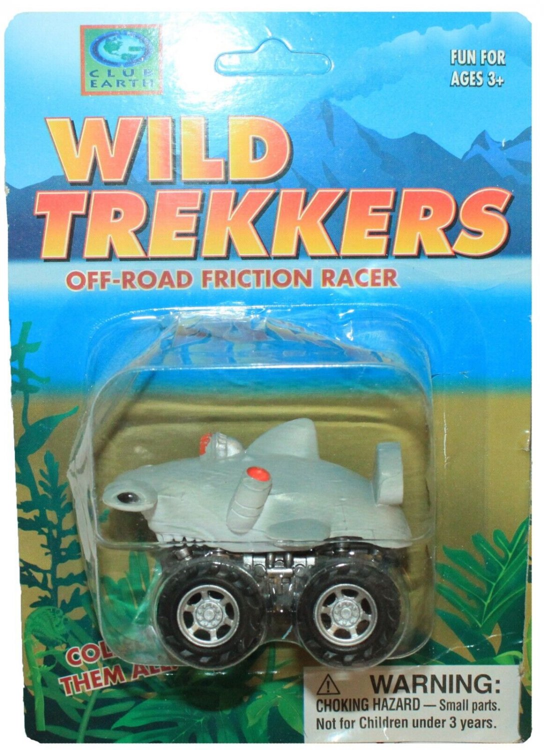 Hammerhead Shark 4x4 Truck Toy Wild Trekkers Friction Racer Vehicle 2016