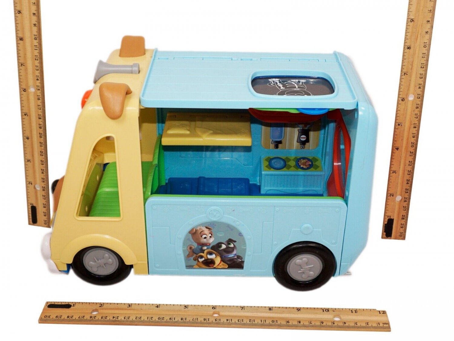 Toy Vehicle Only Disney Junior Puppy Dog Pals Awesome Care Bus Just