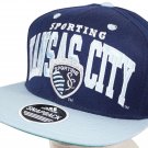 SPORTING KANSAS CITY MLS SOCCER BLUE HAT - ADIDAS BRAND ONE SIZE 2012 USED
