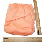 Orange - LBB Reuse Pocket Cloth Diapers - Reusable Washable - Adjustable Snap
