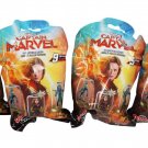 4 PC LOT - CAPTAIN MARVEL MINI DOMEZ SERIES 1 RANDOM TOY BLIND BAG 2019