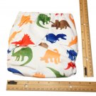 Dinosaurs - LBB Reuse Pocket Cloth Diapers - Reusable Washable - Adjustable Snap