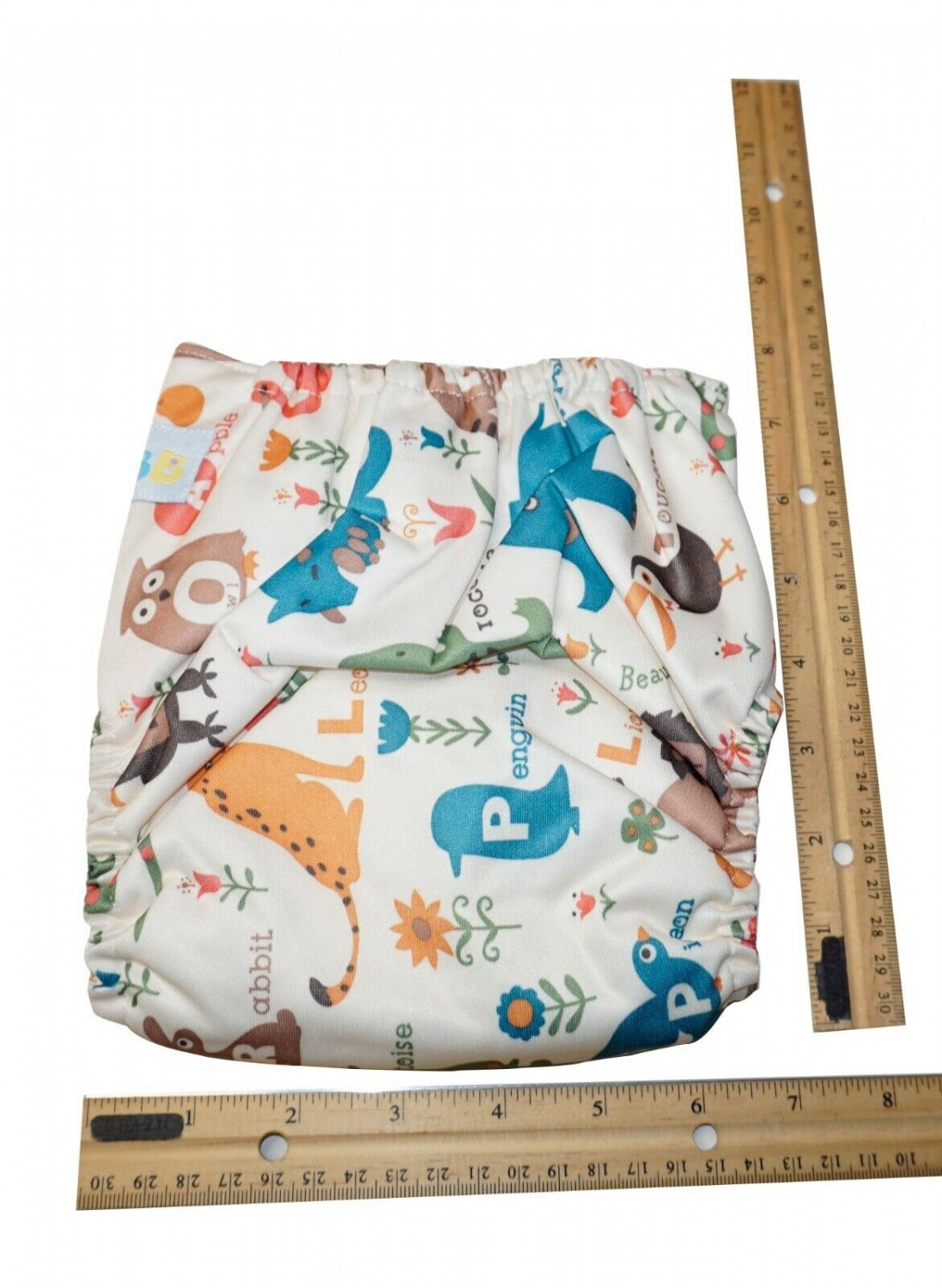 Alphabet Animals - LBB Pocket Cloth Diaper - Reusable Washable ...