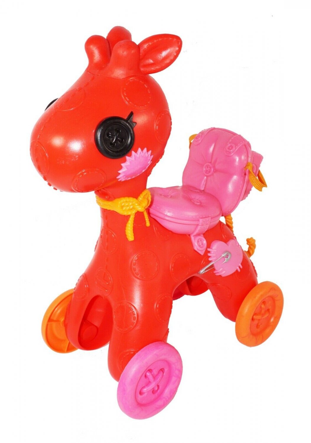LALALOOPSY LITTLE ROLLING ROCKING HORSE TOY VEHICLE FIGURE FOR DOLLS USED