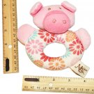 Baby Maison Chic Pig Rattle Plush Toy - Stuffed Animal Rattler
