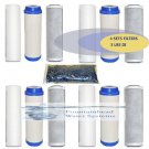 RO/DI MEDIA. 5 MICRON 4 SETS FILTERS. 3 LBS COLOR CHANGING DI. AQUARIUM/REEF