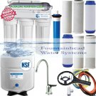 ALKALINE WATER FILTER SYSTEM REVERSE OSMOSIS 100G EXTRA FILTERS CHOICE OF FAUCET