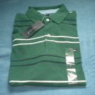 Tommy Hilfiger men's polo green stripe size L