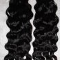 18" Virgin Brazilian Natural Wave Machine Hair Wefts, 2 packs, 8 oz