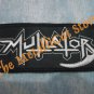 MUTILATOR Band Logo SMALL EMBROIDERED PATCH CD THRASH METAL