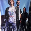 NIRVANA Outdoor Kurt Cobain FLAG CLOTH POSTER WALL TAPESTRY BANNER CD Grunge