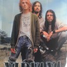 NIRVANA Band Outdoor Kurt Cobain FLAG CLOTH POSTER WALL TAPESTRY BANNER CD Grunge
