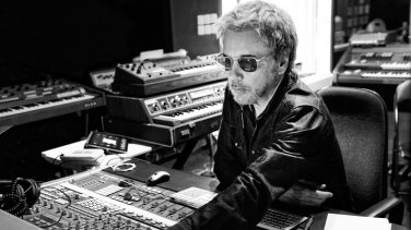 JEAN-MICHEL JARRE In Studio Electronica FLAG CLOTH POSTER CD LP