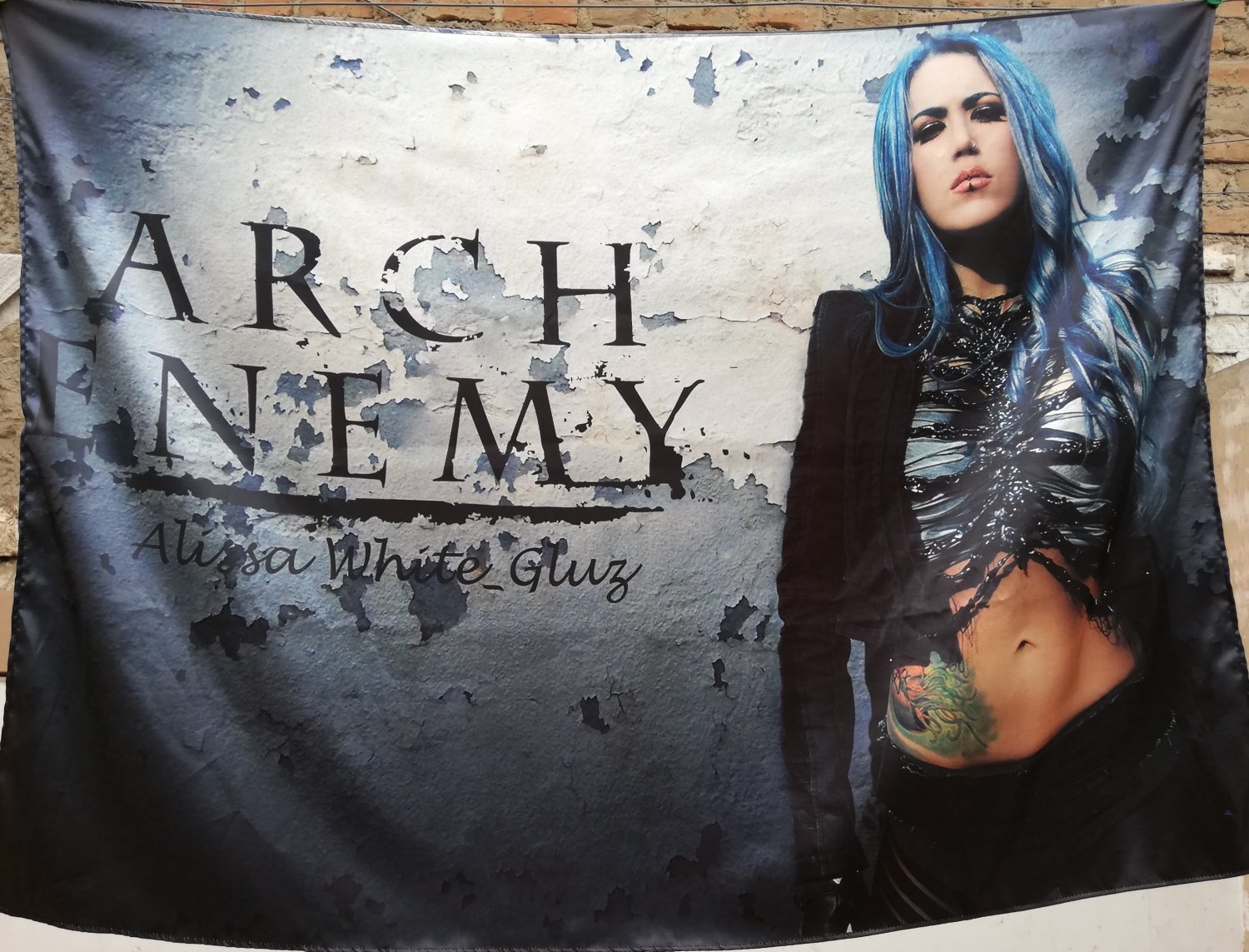 Arch Enemy Alissa White Gluz Flag Cloth Poster Banner Cd Melodic Death