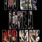 BON JOVI Collage Band Name FLAG CLOTH POSTER WALL TAPESTRY BANNER CD Hard Rock