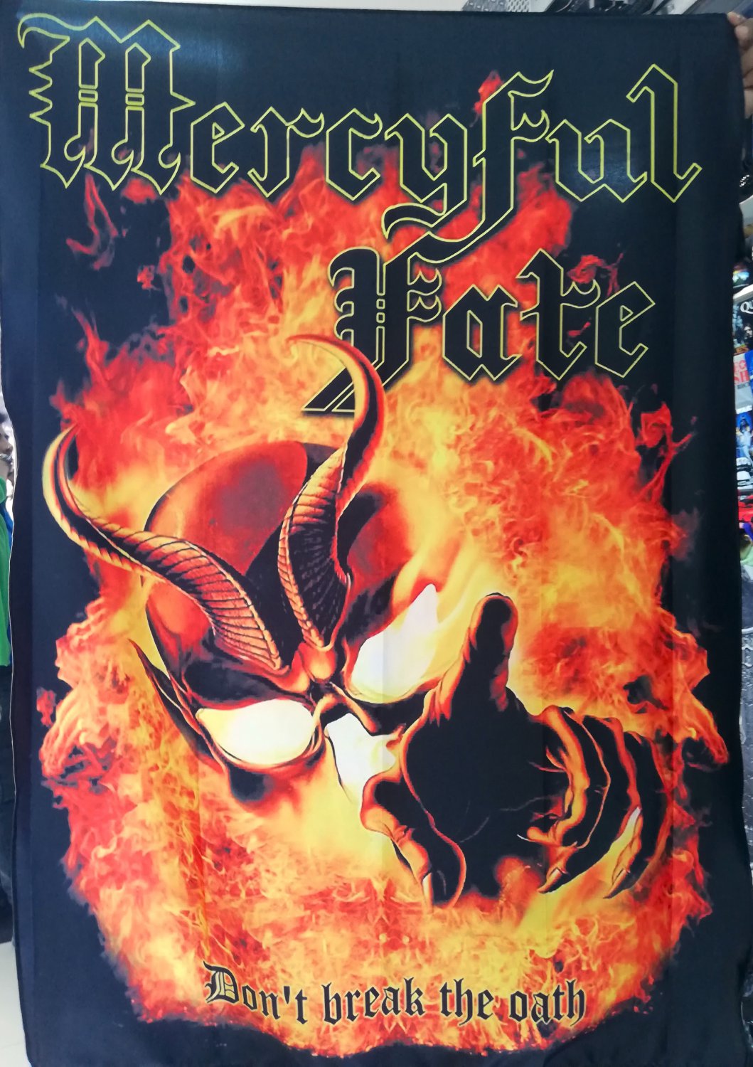 Mercyful Fate Don't Break The Oath Fabric Poster Flag 41x28 Inch ...