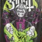 GHOST Popestar Fan Art FLAG CLOTH POSTER TAPESTRY BANNER CD HEAVY METAL
