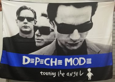 DEPECHE MODE Touring the Angel FLAG CLOTH POSTER WALL TAPESTRY CD NEW WAVE