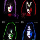 KISS The Solo Albums FLAG CLOTH POSTER WALL TAPESTRY BANNER CD Hard Rock